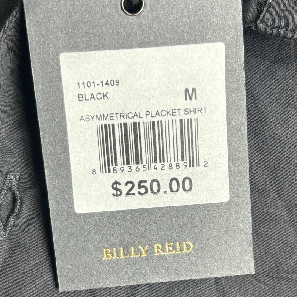 Billy Reid Black Dress Shirt - Picture 4 of 9